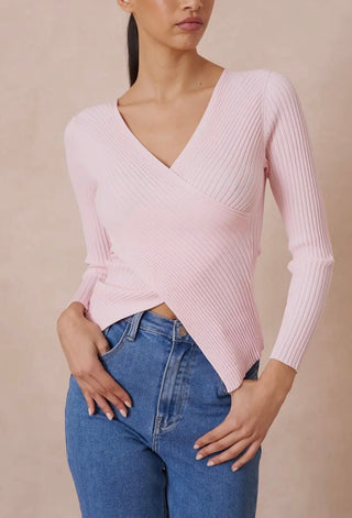 Modern Romance Wrap Top