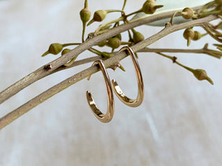 Cedar Hoop Earrings {pre-order}