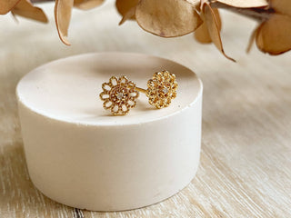 Dainty Dahlia Studs