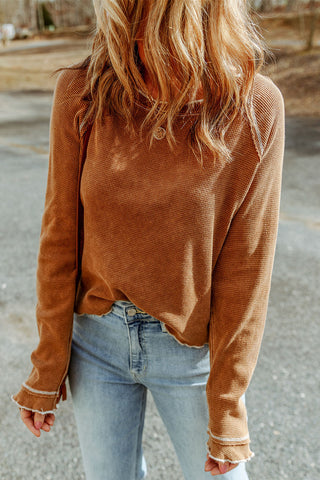 Maisie Top in Caramel