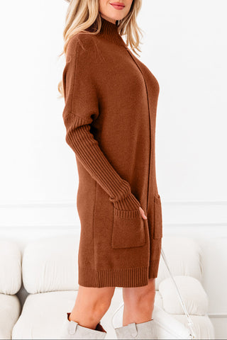 Chestnut Sweater Dress