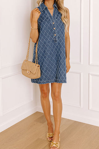 Dazed Denim Dress