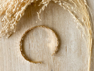 Gold Bangle Bracelet