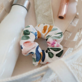 Organic Cotton Hair Scrunchie - Sierra Florals {pre-order}