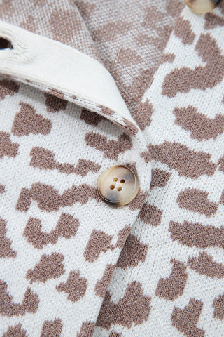 Anais Leopard Cardigan