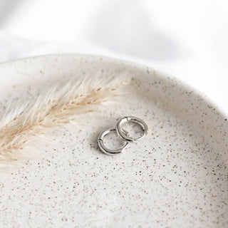 Everyday Huggie Hoops | Silver