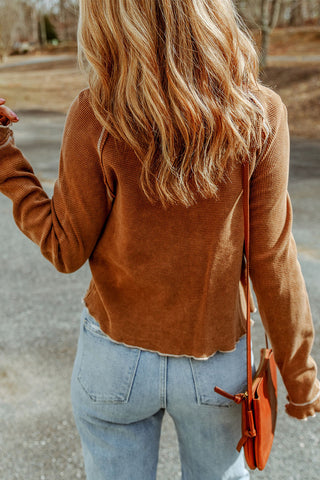 Maisie Top in Caramel