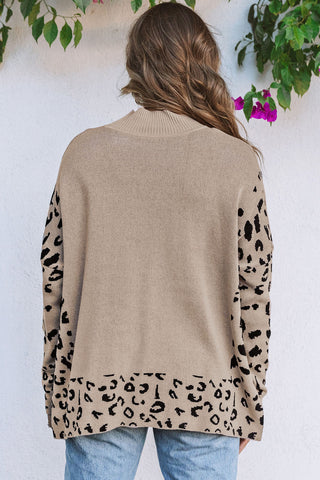 Gayle Leopard Sweater