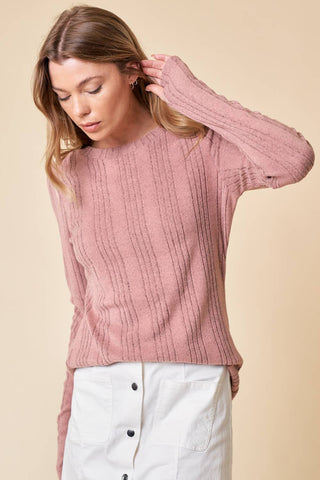 Wheat The Lilliana Top (Rose)