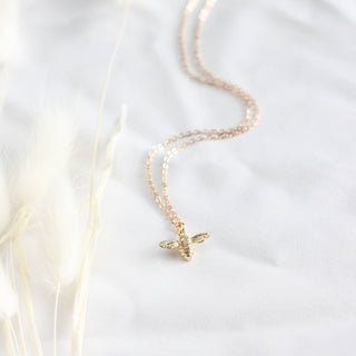 Honeybee Necklace | Gold