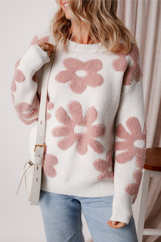 Blooming Pastels Sweater