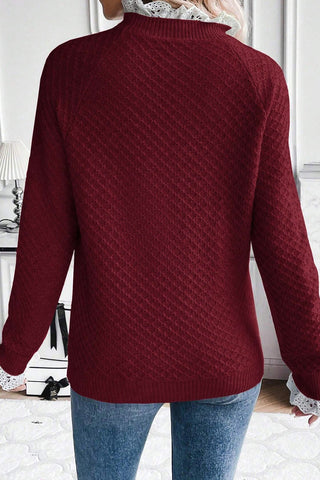 Kaye Burgundy Sweater