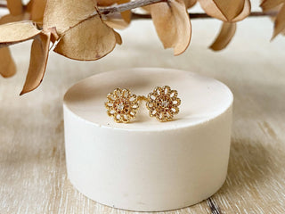 Dainty Dahlia Studs