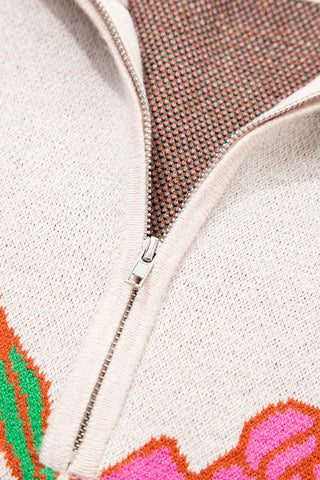 Blooming Artist Sweater