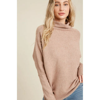 Gray Beverly Pullover Sweater (Sand)