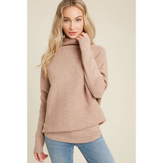 Light Gray Beverly Pullover Sweater (Sand)