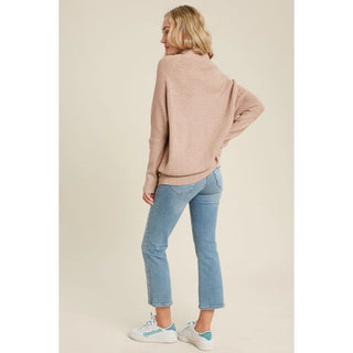 Light Gray Beverly Pullover Sweater (Sand)