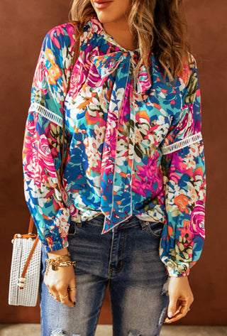 Willa Watercolour Floral Blouse