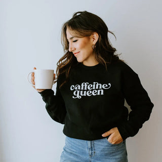 Black Caffeine Queen Sweatshirt (Black)