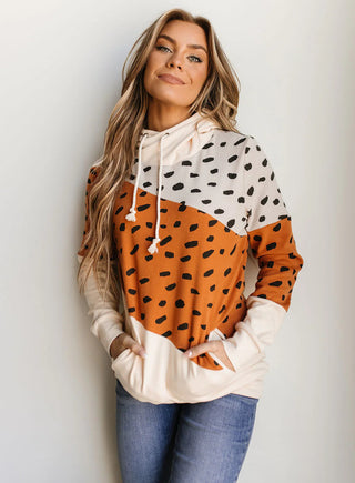 Wild Side Animal Print Hoodie