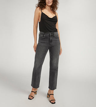 Light Gray Highly Desirable Straight in Black by Silver Jeans Co.