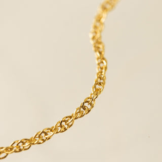 Singapore Chain Gold-Filled Anklet