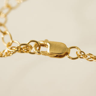 Singapore Chain Gold-Filled Anklet