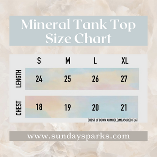 Lake Babe Mineral Wash Tank Top {pre-order}