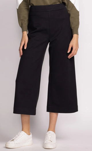 Nadia Wide Leg Pants in Black