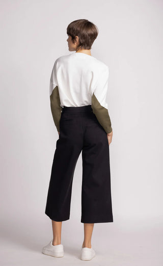 Nadia Wide Leg Pants in Black