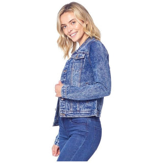 Dark Slate Blue Jocelyn Denim Jacket