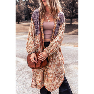 Gray Allegra Sunset Kimono