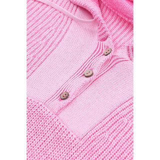 Pink The Hooded Henley