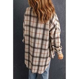 Dark Slate Gray Rowen Plaid Button-Down Shirt