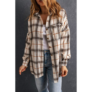 Dark Slate Gray Rowen Plaid Button-Down Shirt