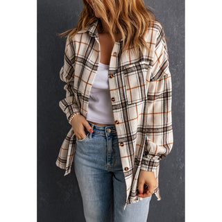 Dark Slate Gray Rowen Plaid Button-Down Shirt