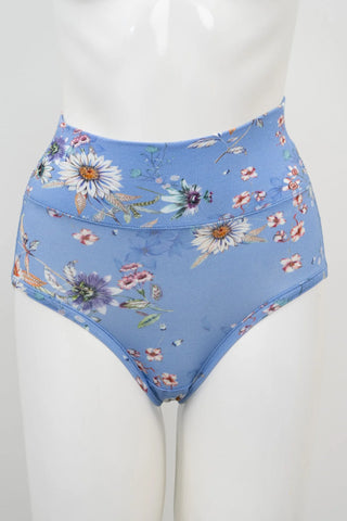 Bamboo Classic Brief | Periwinkle Daisy