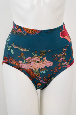 Bamboo Brief | Teal Fantasy