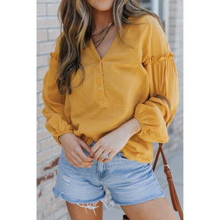 Rosy Brown The Marigold Top