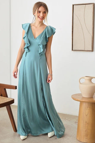 Light Gray Martina Maxi Dress