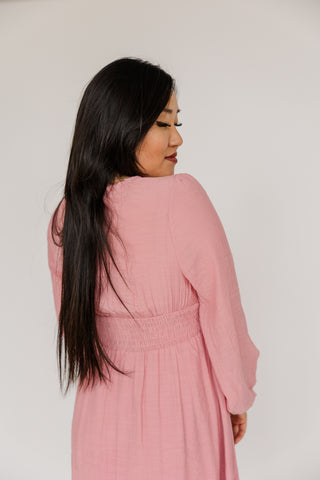 Dolly Dress in Precocious Pink