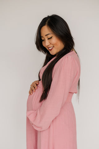 Dolly Dress in Precocious Pink