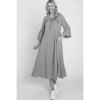 Light Gray Meadowlark Midi Dress