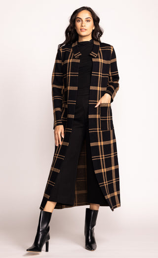 Black Middleton Long Jacket