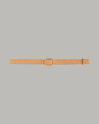 Nazareth Suede Belt in Camel