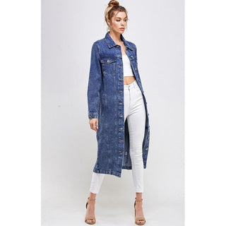 Light Gray Peyton Denim Jacket