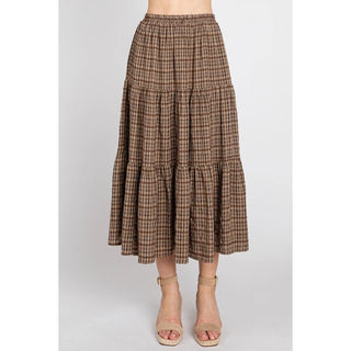 Light Gray Remi Midi Skirt (Earth)