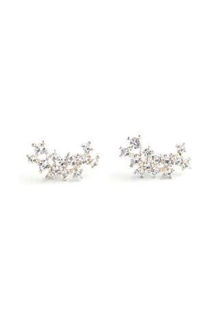 Stardust Climber Earrings in Clear