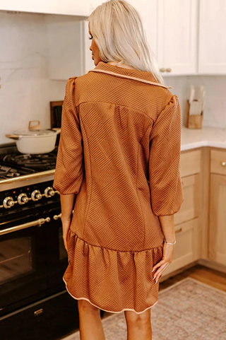 Prairie Sunset Mini Dress