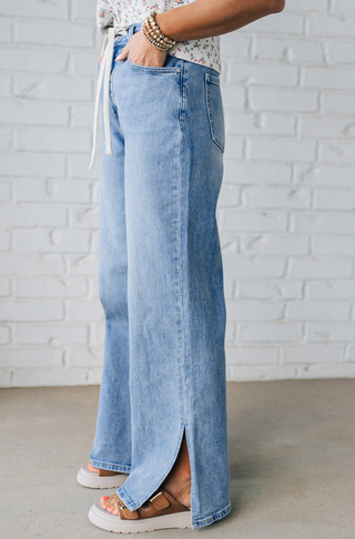 Kendra Drawstring Jeans